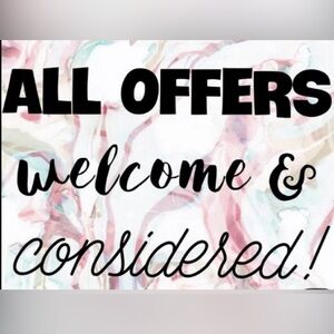 Name your price sale!! All offers considered